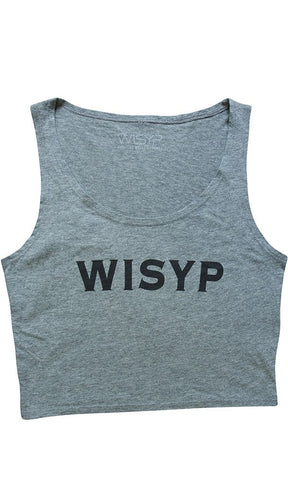 WISYP Gray Crop Top